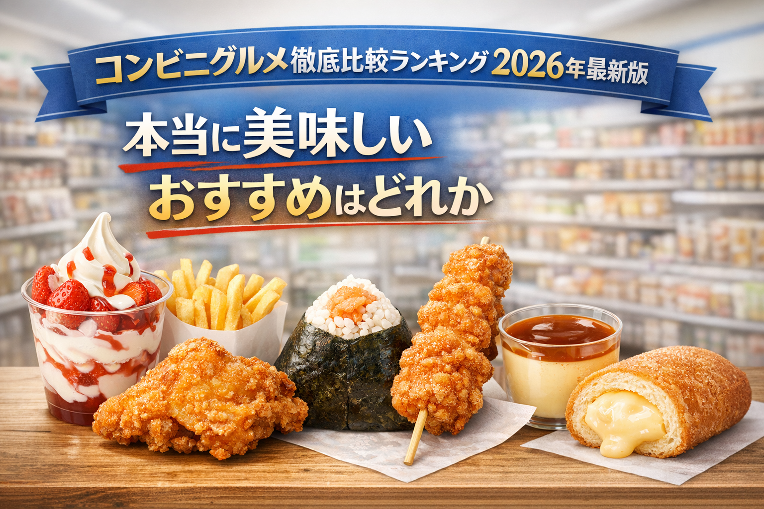 コンビニグルメ徹底比較ランキング2026年最新版 本当に美味しいおすすめはどれか