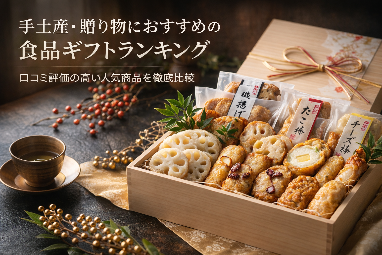 手土産・贈り物におすすめの食品ギフトランキング｜口コミ評価の高い人気商品を徹底比較