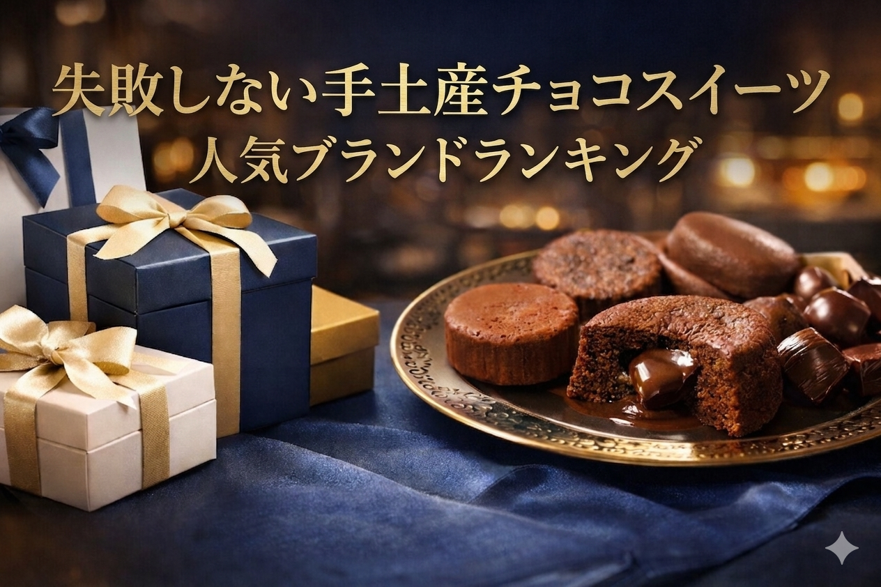 失敗しない手土産チョコスイーツランキング｜百貨店で人気の高級焼き菓子を徹底比較