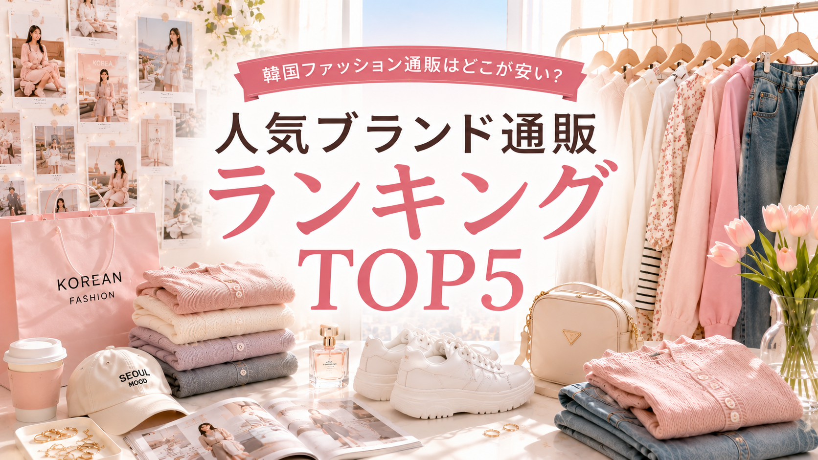 韓国ファッション通販はどこが安い？人気ブランド通販ランキングTOP5